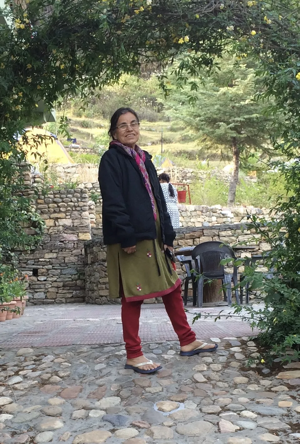 Krishna Bisht, leder af Mahila Haat